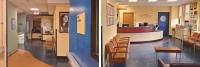 View of doctors office waiting room